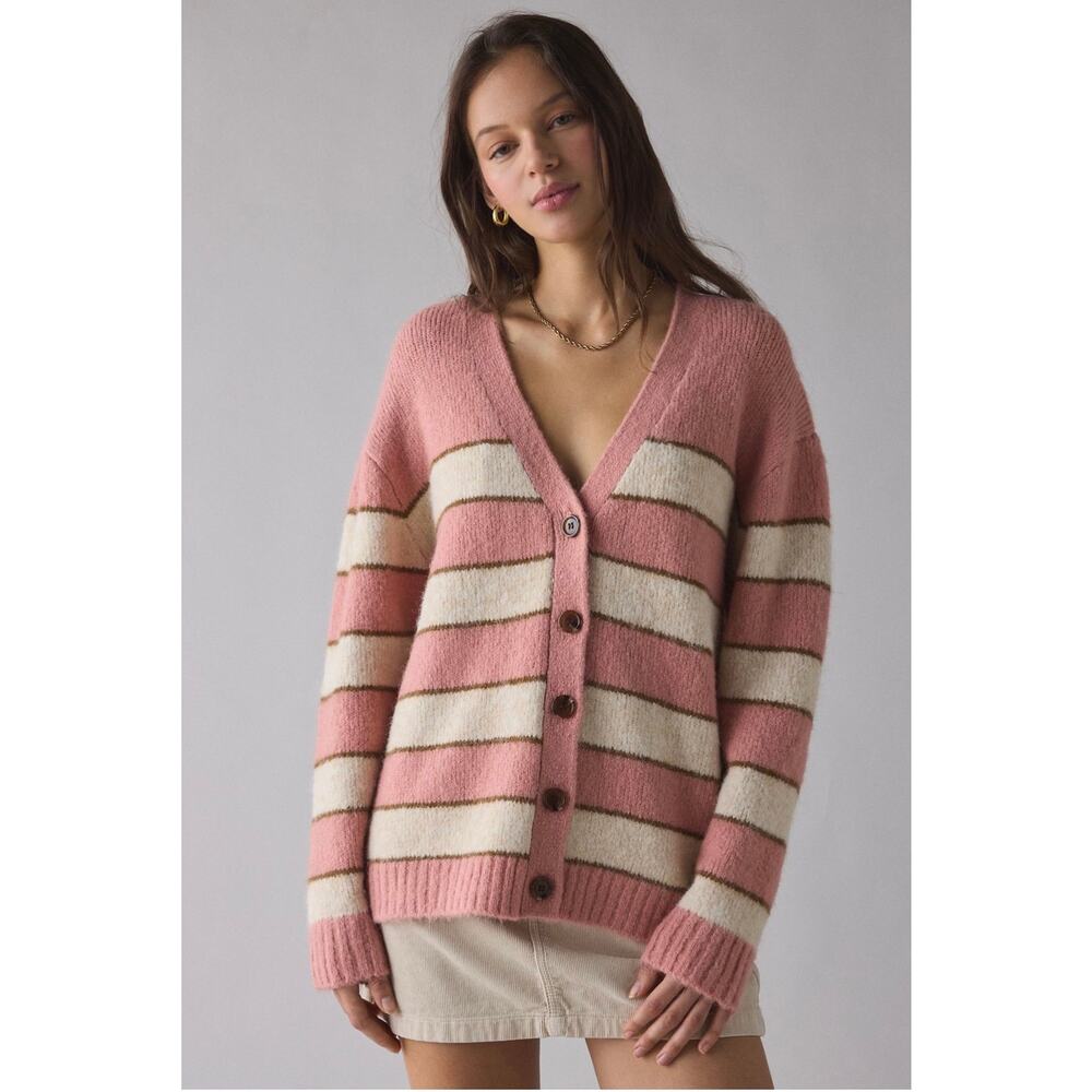 NWT BDG Eliot Striped Oversized Cardigan